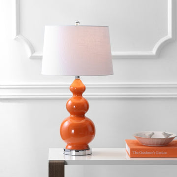 Bowen 27.5" Ceramic LED Table Lamp - JONATHAN Y